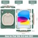 thumbnail image 5 of Funda para iPad 10ª Generación 2022 con Soporte Giratorio de 360°, Correa para el Hombro, Asa, Soporte para Lápiz, Resistente, a Prueba de Golpes, Funda Protectora de Silicona para iPad 10, 5 of 8