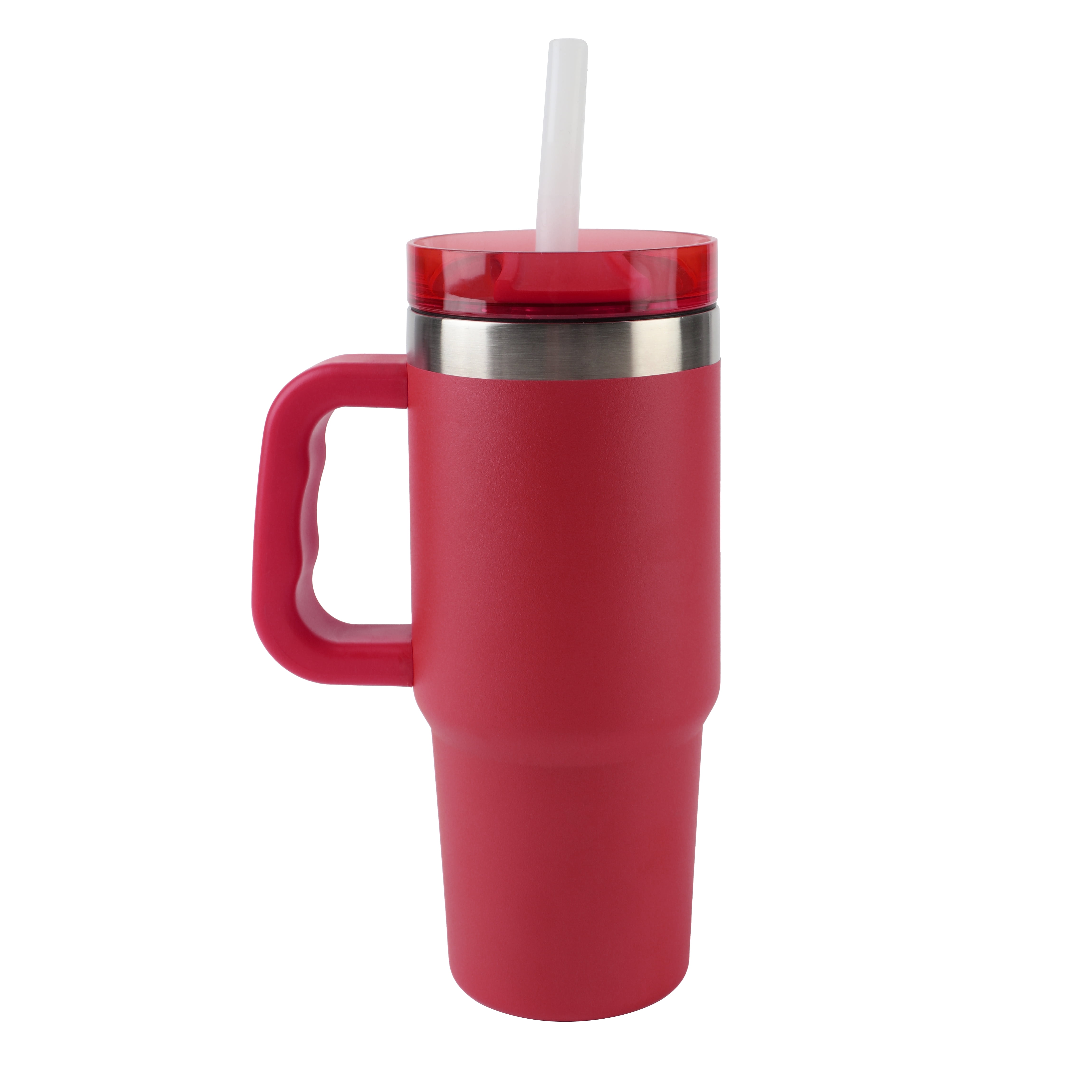 Ozark Trail 18oz Tumbler with handle-Dark Red #11