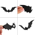 thumbnail image 6 of 140X Bats Wall Decor, 3D Bat Halloween Decoration Stickers For Home Waterproof, 6 of 6