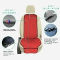thumbnail image 5 of FH Group NeoSupreme Seat Protectors Universal Fit For Car Truck SUV Van 2PC - Front Seat, 5 of 6