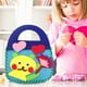 thumbnail image 3 of Bolsa de punto de cruz para niños, costura, música, hechos a mano, material no tejido para manualidades, bolsa, material para bordar, 3 of 5