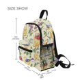 thumbnail image 3 of FORMRS School Backpack with Front Zippered Pocket 12" Student Travel Daypack, Birds with Strawberries, 3 of 6