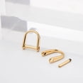 thumbnail image 5 of Horseshoe Shape D Zinc Alloy for Carabiner D-Shaped Hoop Buckle Screw in D-Ring Shackle for Pu, 5 of 7
