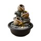 thumbnail image 3 of Pequeñas fuentes de agua para interiores, adorno de agua que fluye iluminado, fuente de mesa de relajación, Mini cascada para decoración del hogar del Estilo B perfecl Fuentes de mesa, 3 of 8
