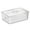 White, variant on Airtight Bread Box for Kitchen Counter, Storage Container with Time Dial and Lid, BPA-Free Loaf Keeper