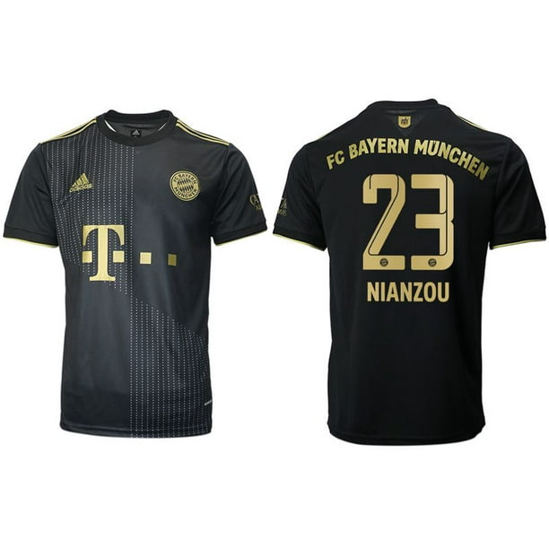 عطر فرزاتشي بور هوم Men 2021-2022 Club Bayern Munich away black 23 Adidas Soccer Jersey بشع