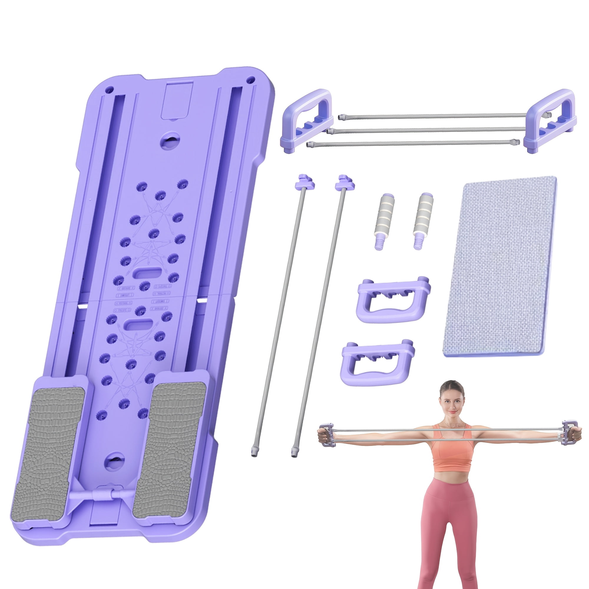 VEVOR Correcteur De Colonne Vertébrale Pilates En Bois D'Hévéa – Arc Pour Yoga Et Rééducation