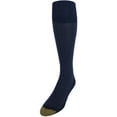 thumbnail image 3 of Men's Gold Toe 2055H Over The Calf Premium Fashion Socks - 3 Pack (Navy O/S), 3 of 5