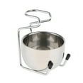 thumbnail image 2 of Soporte de Afeitar Macarena Acero Inoxidable Con Vaso para Jabón, 2 of 6