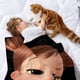 thumbnail image 2 of Bebé Jefe: Niña Blanca anti-pilling, suave, ligera, esponjosa y acogedora de lujo para hogar y cocina – Perfecta para niños y adultos,120X150cm, 2 of 6