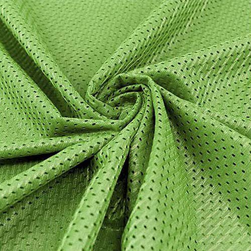 Tela de malla tipo jersey para fútbol Pico Textiles, verde lima, 3 yardas