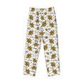 thumbnail image 4 of Xecao Hohey Bee Golden2 Men's Straight Lounge Pajama Pants: The Ultimate in Comfortable Sleepwear, 4 of 9