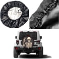 thumbnail image 2 of Dujiea Rock And Roll Skull Skeleton - Funda Universal Para Neumáticos De Repuesto A Prueba De Polvo, Protectores De Neumáticos Para Remolques, Rv, Furgonetas, Suv, Camiones, Campistas Y Muchos Vehícul, 2 of 5