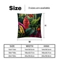 thumbnail image 5 of Tropical Plants Inserts - Set of 2 Bed Pillow Inserts with Unique Patterns - Available in Sizes 16x16, 18x18, 20x20 Inches for Throw Pillow Covers - Great for Any Occasion!, 5 of 6