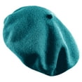 thumbnail image 3 of TZ Promise Women's Beret Hat French Style Artist Cap Solid Color TZ Promise Wool Casual Classic, 3 of 3