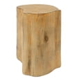 thumbnail image 3 of Christopher Knight Home 2-in-1 Irregular MGO End Table for Indoor Outdoor with Split Design, Natural Finish, 3 of 6