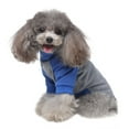 thumbnail image 2 of FAMTKT Pet clothes color striped turtleneck pullover two-legged pet sweater, Dog Birthday Party Supplies, Pet Clothes, 2 of 7