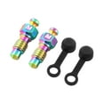 thumbnail image 4 of yotijay 2 Pieces Brake Caliper Bleed Screws Professional Lightweight Titanium Alloy Bike Colorful, 4 of 9