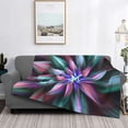 thumbnail image 2 of Fotbe Colored Abstract Manta de Franela con Estampado, Manta Ultrasuave para Cama, Sofá, Auto, Hipoalergénica y Antibolitas-40"x30", 2 of 6