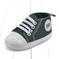 thumbnail image 6 of REDARER Breathable Soft Sole First Walkers Canvas Shoes Lightweight Flexible Non Sneakers for Boys and Girls,Size:3-5 Months, 6 of 7