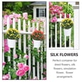 thumbnail image 4 of 4 Pcs Pots de Fleurs Suspendus en Fer Vase Décoration pour Balcon, 4 of 9