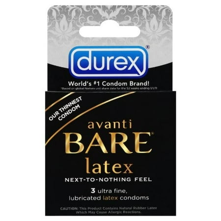 UPC 302340302524 product image for Durex Avanti Bare Real Feel Lubricated Latex Condoms - 3 ct | upcitemdb.com