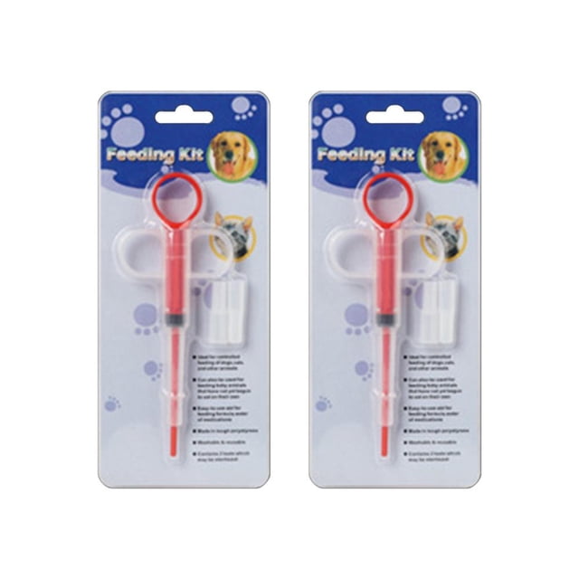 Feltree Pet Dog Feeding Tool Tablet Piller Water Kit Giving Device