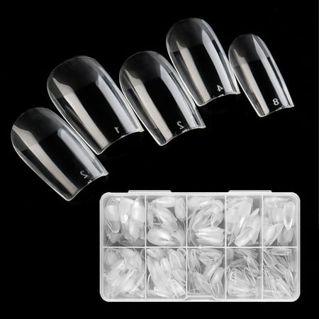 

Set of 600 tips ABS Transparent