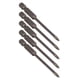 thumbnail image 3 of 5Pcs Cross Drill Bit 1/4in Hex Shank Tile Glass Ceramic Concrete Hole Opener Hard Alloy Tool3mm, 3 of 5