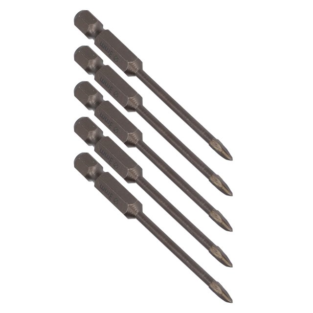 Brocas Cruzadas, Resistentes Al Desgaste, Vástago Hexagonal De 1/4 Pulgadas, Herramienta De Broca Cruzada, Aleación Dura Duradera Para Madera, Hormigón, Taladros Eléctricos ANGGREK 3 mm