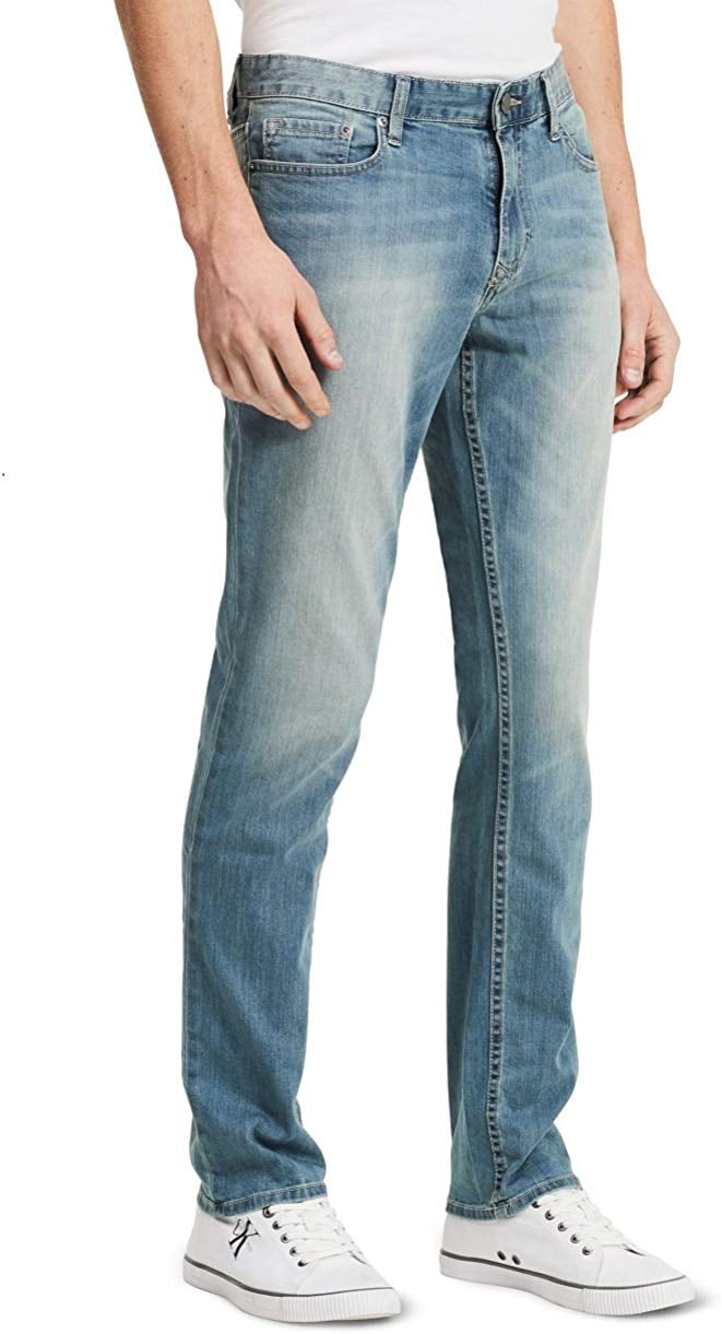 calvin klein slim straight pants