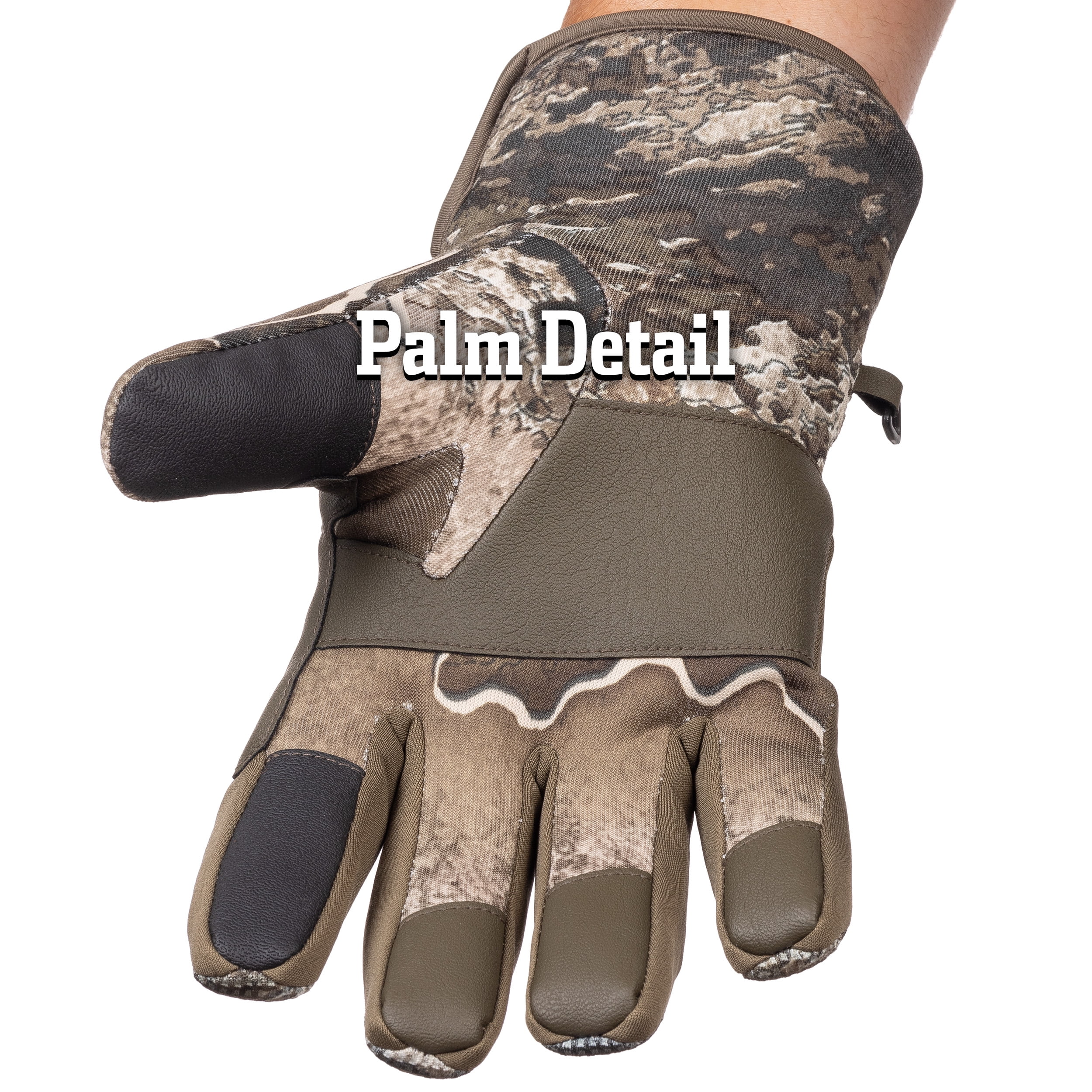 Huntworth Men's Commander Heavyweight Hunting Gloves – RealTree Excape™, Size L/XL