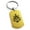 Gold, variant on Stainless Steel Jolly Roger Pirate Skull Anchor Engraved Dog Tag Keychain Keyring