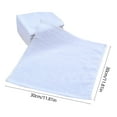 thumbnail image 3 of BKBP 12 Pack Cotton Square Towels, Water Absorbent Terry Cloth Dish Towels for Washing Hand and Drying Dishes Rags, Kitchen Towel Hotel School Kindergarten Tower 12x12", White, 3 of 3