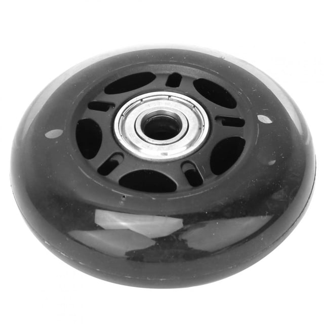 Durable 3in Casters, Black Luggage Cart Accessories, For 40Kg Maximum Load 608Zz