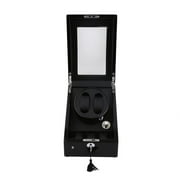 Automatic Rotation Silent 2+3 Watch Winder Case Display Box Luxury Storage Holder Organizer Case Great Gift