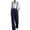 19# Navy, variant on Overalls for Women Dressy Jumpsuit Overalls Suspender Straight Leg Casual Romper High Waisted Work Suit Pants with Pockets White XL