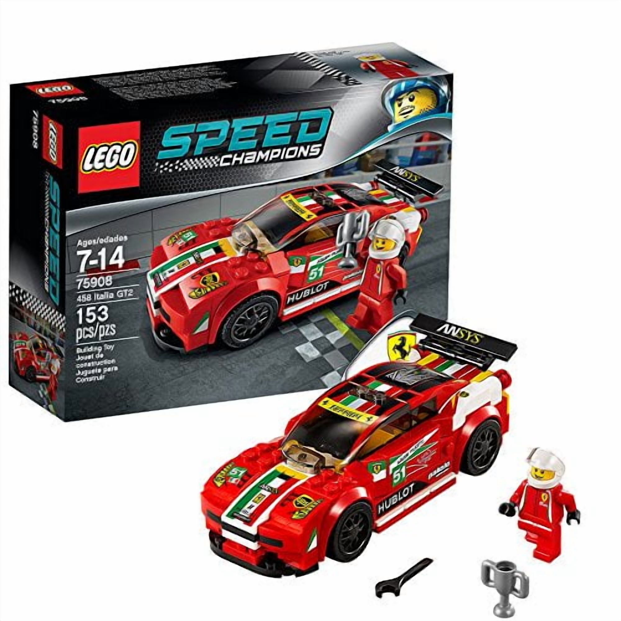 LEGO Speed Champions F14 T & Scuderia Ferrari Truck 884-Piece