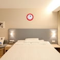 thumbnail image 5 of Uxcell 9 Inch Wall Clock Quartz Battery Operated Silent Round Wall Clocks Yellow, 5 of 6