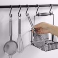 thumbnail image 3 of Ganchos de aluminio para colgar en la cocina, 5 o 10 unidades, para colgar ropa, bolsos, ollas, toallas, herramientas de almacenamiento, estilo negro 2, 3 of 5
