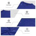 thumbnail image 6 of BRANROY Tank Tops Men Open Side Fitness - Mens Sleeveless Tee Shirts Sweat Proof, Sleeveless Undershirts for Men Loose Fit Training, Mens Tank Tops Summer Gym Wear,Royal Blue,L, 6 of 6