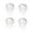 C, variant on Tiny Miniature Bottle Decorations Set for Home and Party Display 4PCS