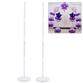 thumbnail image 3 of 4pcs Balloon Column Stand 16pcs Straws Kits with Frame Base and Pole for Wedding Party Decoration, 3 of 6