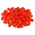 thumbnail image 4 of Uxcell 0.35'' Vinyl Round Caps Cover Screw Thread Protector Rubber Red 100pcs, 4 of 6