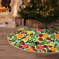 thumbnail image 5 of Sikiie Berries And Citrus Christmas Tree Skirt, Christmas Tree Decorations, Christmas Decor, Tree Mat Decoration(30-48IN)-48", 5 of 6