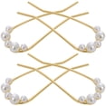 thumbnail image 1 of 4 horquillas francesas de metal en forma de U para el pelo, estilo vintage, 1 of 7