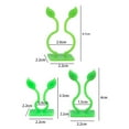 thumbnail image 5 of 100 PCS Wall Plants Climber Vine Sticky Wall Clips Green 3 Different Size Wall Fixture Clips | Plant Fixture Clips Self-Adhesive Plant Clips Fixing Hook, 5 of 8
