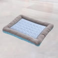 thumbnail image 2 of de enfriamiento para mascotas para perros Gatos de enfriamiento de seda de plegables para dormir transpirables - Azul 55x45cm Sunnimix Almohadillas de enfriamiento de animales, 2 of 7