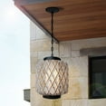 thumbnail image 6 of Arturesthome Outdoor Waterproof Lantern Chandelier Garden Balcony Rattan Decorative Lamps, 6 of 8