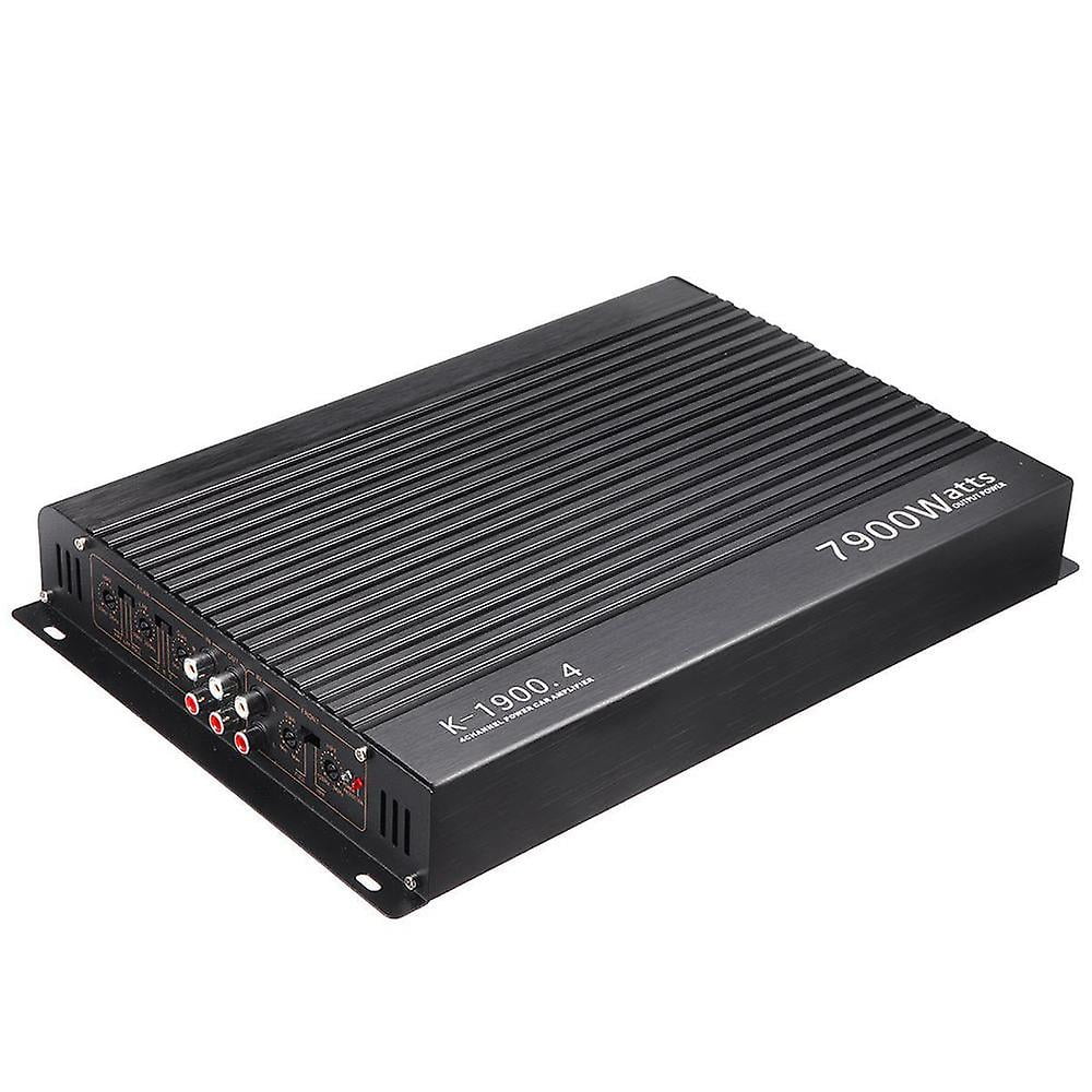 4Channel Audio Power Amplifier 7900W High Power Amp. FourWay 12.0V